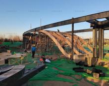 千樹承建河北園博園木結(jié)構(gòu)建筑在建中，敬請期待成品！